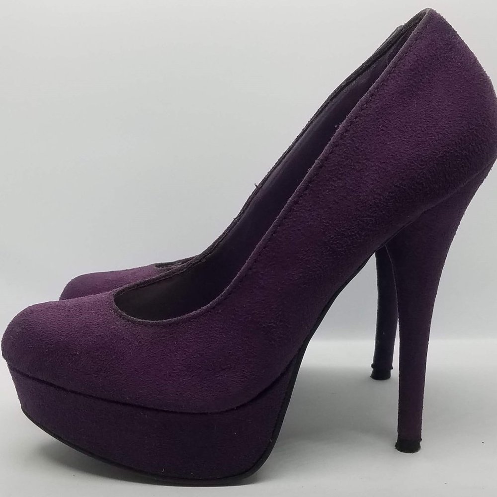 Brash Plum Heels size 6